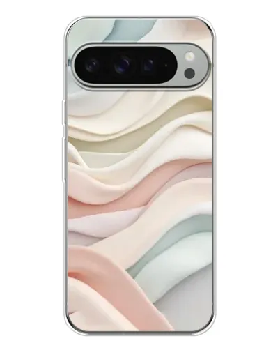 Чохол для Google Pixel 9 Pro XL з картинкою «Пастельні ніжні хвилі»