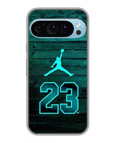 Чохол для Google Pixel 9 Pro з картинкою «Jordan Cyan 23»