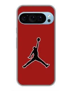 Чохол для Google Pixel 9 Pro з картинкою «Jordan Red Back»