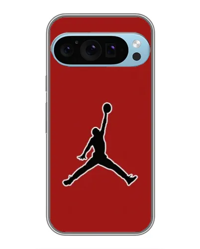 Чохол для Google Pixel 9 Pro з картинкою «Jordan Red Back»