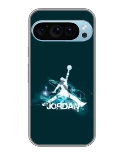 Чохол для Google Pixel 9 Pro з картинкою «Jordan Blue Fire»