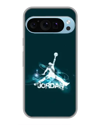 Чохол для Google Pixel 9 Pro з картинкою «Jordan Blue Fire»