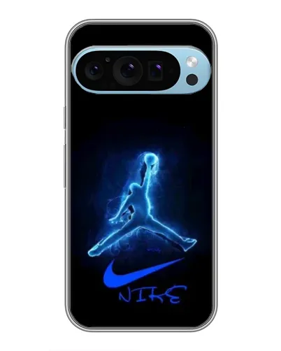 Чохол для Google Pixel 9 Pro з картинкою «Jordan Neon Blue»