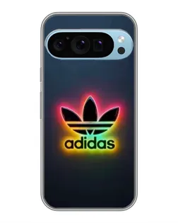 Чохол для Google Pixel 9 Pro з картинкою «Неоновий Adidas»