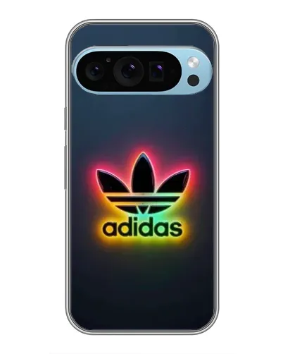 Чохол для Google Pixel 9 Pro з картинкою «Неоновий Adidas»
