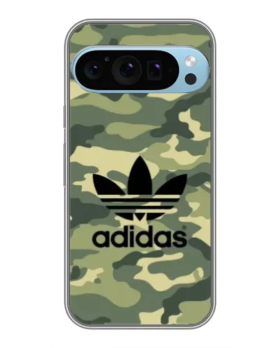 Чохол для Google Pixel 9 Pro з картинкою «Мілітарі стиль Adidas»