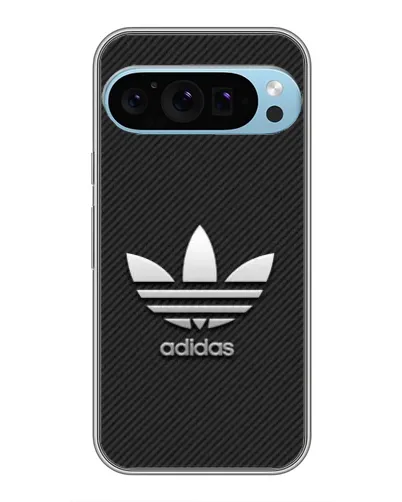 Чохол для Google Pixel 9 Pro з картинкою «Adidas Карбонова текстура»