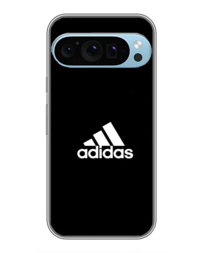 Чохол для Google Pixel 9 Pro з картинкою «Чорна класика Adidas»