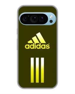 Чохол для Google Pixel 9 Pro з картинкою «Оливковий градієнт Adidas»
