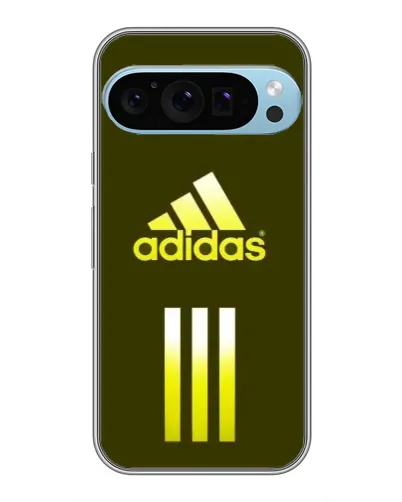 Чохол для Google Pixel 9 Pro з картинкою «Оливковий градієнт Adidas»