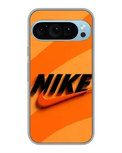 Чохол для Google Pixel 9 Pro з картинкою «Помаранчевий драйв Nike»