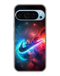 Чохол для Google Pixel 9 Pro з картинкою «Вогняний логотип Nike»