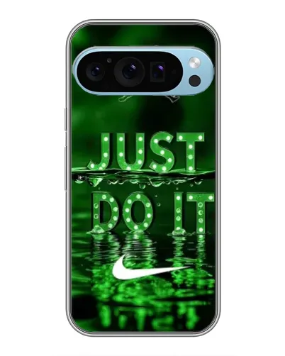 Чохол для Google Pixel 9 Pro з картинкою «Зелений неоновий Nike»