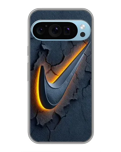 Чохол для Google Pixel 9 Pro з картинкою «Об'ємний логотип Найк»