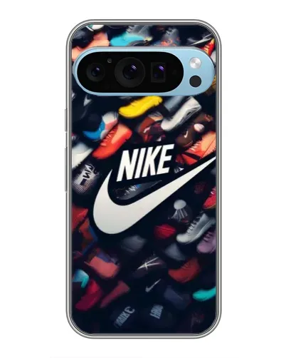 Чохол для Google Pixel 9 Pro з картинкою «Колекція кросівок Nike»