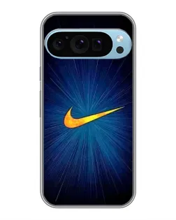 Чохол для Google Pixel 9 Pro з картинкою «Синій пульс Nike»