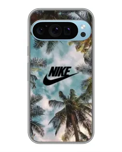 Чохол для Google Pixel 9 Pro з картинкою «Тропічний принт Nike»