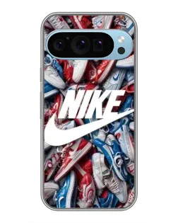 Чохол для Google Pixel 9 Pro з картинкою «Колаж кросівок Найк»