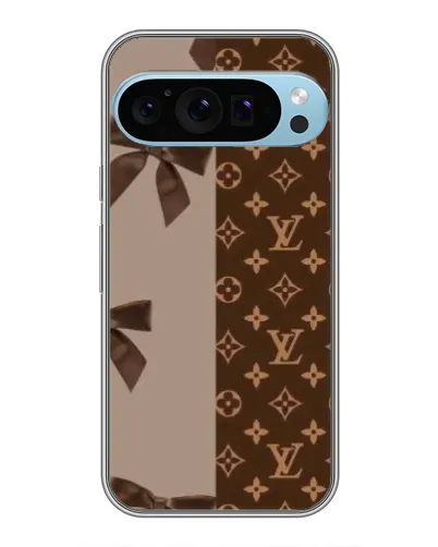 Чохол для Google Pixel 9 Pro з картинкою «Louis Vuitton — банти»