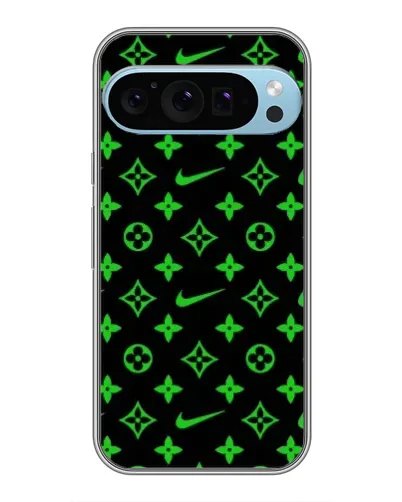 Чохол для Google Pixel 9 Pro з картинкою «Неоновий принт LV»