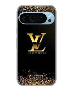 Чохол для Google Pixel 9 Pro з картинкою «LV — золоті іскри»