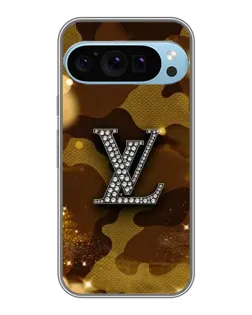 Чохол для Google Pixel 9 Pro з картинкою «Камуфляжний Louis Vuitton»