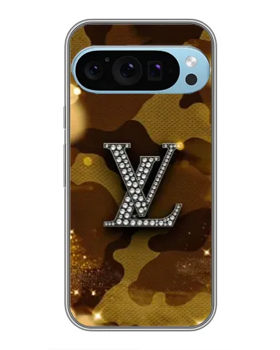 Чохол для Google Pixel 9 Pro з картинкою «Камуфляжний Louis Vuitton»