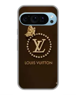 Чохол для Google Pixel 9 Pro з картинкою «LV — золота печатка»