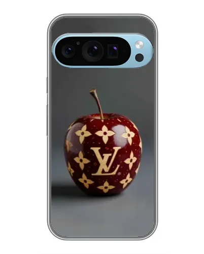 Чохол для Google Pixel 9 Pro з картинкою «Червоне яблуко LV»