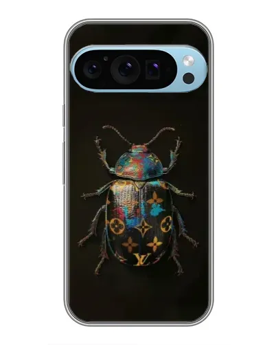 Чохол для Google Pixel 9 Pro з картинкою «LV — мармуровий принт»