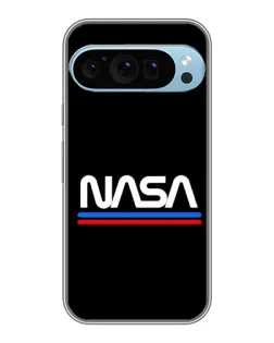 Чохол для Google Pixel 9 Pro з картинкою «NASA — класика Red Blue»