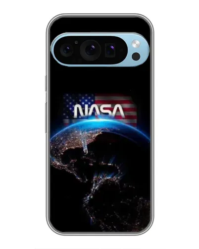 Чохол для Google Pixel 9 Pro з картинкою «Земля з космосу NASA»