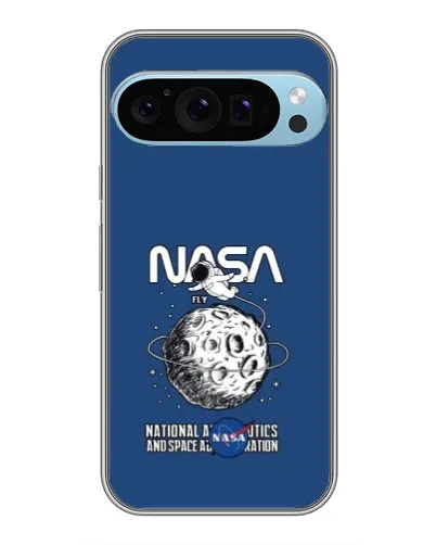 Чохол для Google Pixel 9 Pro з картинкою «NASA — місячна місія»