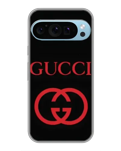 Чохол для Google Pixel 9 Pro з картинкою «Gucci — червоний логотип»