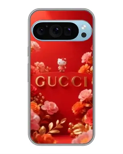 Чохол для Google Pixel 9 Pro з картинкою «Gucci — золотий сад»
