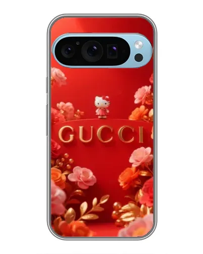 Чохол для Google Pixel 9 Pro з картинкою «Gucci — золотий сад»