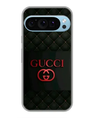 Чохол для Google Pixel 9 Pro з картинкою «Gucci — стьобаний чорний»