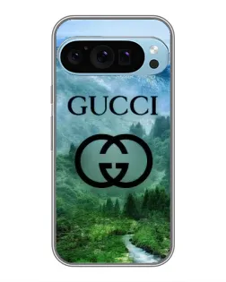 Чохол для Google Pixel 9 Pro з картинкою «Gucci — гірський пейзаж»
