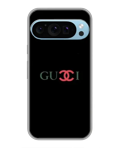Чохол для Google Pixel 9 Pro з картинкою «Gucci — червоний градієнт»