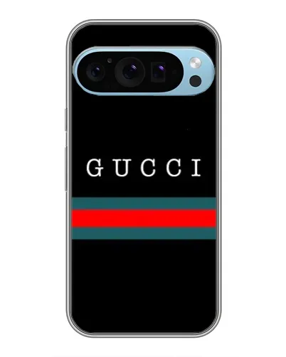 Чохол для Google Pixel 9 Pro з картинкою «Gucci — червоний пояс»