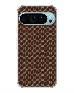 Чохол для Google Pixel 9 Pro з картинкою «Gucci — шоколадна сітка»