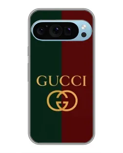 Чохол для Google Pixel 9 Pro з картинкою «Gucci — темно-зелений градієнт»