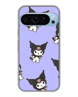 Чохол для Google Pixel 9 Pro з картинкою «Паттерн з Kuromi»