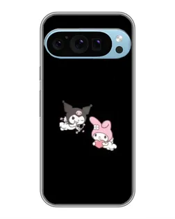 Чохол для Google Pixel 9 Pro з картинкою «My Melody та Kuromi»