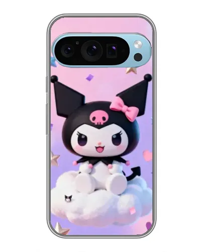 Чохол для Google Pixel 9 Pro з картинкою «Рок-зірка Kuromi»