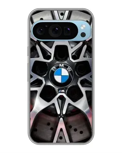 Чехол для Google Pixel 9 Pro с картинкой «BMW — деталь диска»