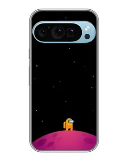 Чохол для Google Pixel 9 Pro з картинкою «Самотній герой на планеті»