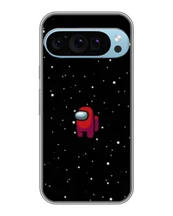 Чохол для Google Pixel 9 Pro з картинкою «Червоний Among Us»
