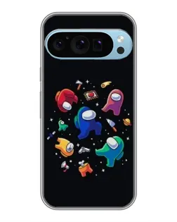 Чохол для Google Pixel 9 Pro з картинкою «Among Us космос»