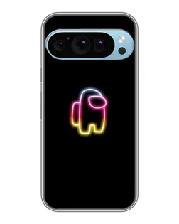 Чохол для Google Pixel 9 Pro з картинкою «Among Us градієнт»